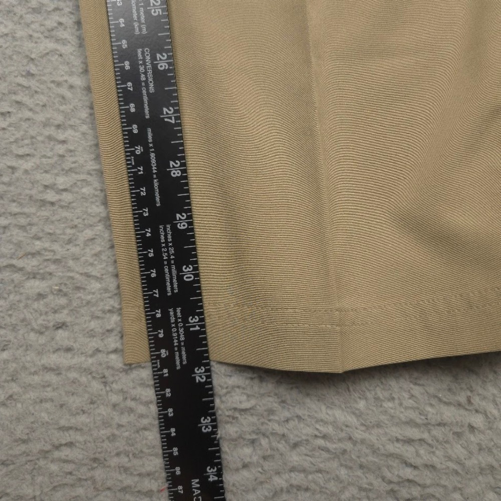 Nike Golf Mens Dri-FIT Standard Fit Pants 38x30 (Fit 40x30) Beige Khaki Stretch - Picture 4 of 13
